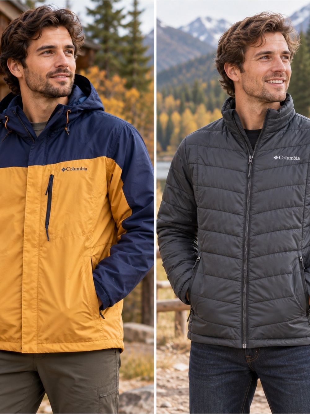 Columbia Men's Interchangeable Winter Coat Jacket Size 2XT New with tags CL